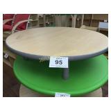 BLONDE ROUND TODDLER TABLE