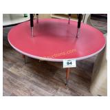 LARGE RED ROUND TODDLER TABLE