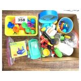 ASSORTED STACKING/SORTING TOYS