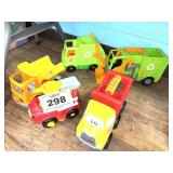 (5) TOY TRUCKS