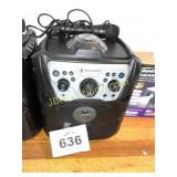 SINGING MACHINE W/DISCO LIGHT