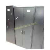 32' WIDE METAL STORAGE SHELF LOCKING
