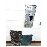 (3) SEQUIN SENSORY WALL HANGINGS