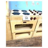 WOOD PLAY KITCHEN STOVE