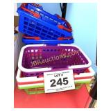 TOY GROCERY/SHOPPING BASKETS