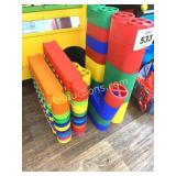PLASTIC STACKING BLOCKS