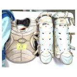 CATCHERS GEAR PADS AND BAG