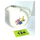 UNIQUE VINTAGE PITCHER WITH LID
