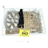 SNACK DISHES AND STEM GOBLETS