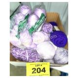 PURPLE YARN