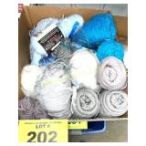 BLUE AND GRAY YARNS