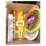 CRAFT EQUIPMENT, BEADS ETC.