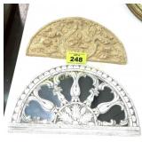 HEAVY WALL MIRROR AND WALL DECORATION