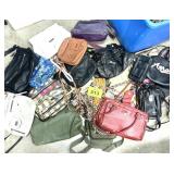 PURSES WITH BLUE TOTE