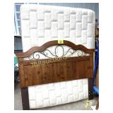 NICE QUEEN BED WITH HEADBOARD