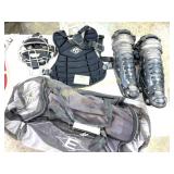 CATCHERS GEAR PADS AND BAG