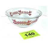 MIXING BOWL WITH CHERRY PRINT