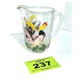 VINTAGE ROOSTER PITCHER
