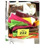 ASSORTED FABRIC PIECES