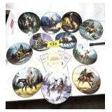 MYSTIC WARRIORS NATIVE AMERICAN PLATE COLLECTION