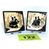 PAIR OF SILHOUETTE PICTURES