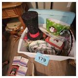 BOX OF DECORATIONS
