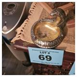 VINTAGE 'SNAKE' ASH TRAY