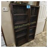 'WIRE FRONT' SHELVES