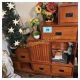 'STAIR STEP' CABINET - NICE!