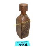 LEATHER COVERED DECANTER