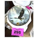 DANBURY MINT EAGLE PLATE