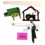 JOHN DEERE CORN SHELLER AND WINDSHIMES