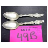 1.43 OZ APPROX .925 STERLING SILVERWARE (2 PCS)