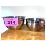5Q & 3Q STAINLESS STEEL MIXING BOWLS