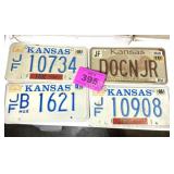 KANSAS LICENSE PLATES