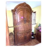 MASSIVE ARMOIRE - 2 PIECE FROM NEBRASKA FURNITURE