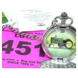 JOHN DEERE POCKET WATCH