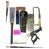 FENCING PLIERS, SAWS, SQUARE, ETC