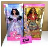 PRINCESS BARBIE AND ITALIAN BARBIE DOLLS