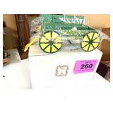 JOHN DEERE WAGON MARY'S MOO  MOOS ENESCO