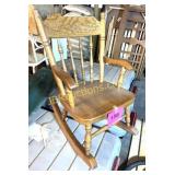 NICE WOODEN CHILDS ROCKER