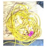 12G 100' YELLOW EXTENSION CORD