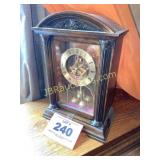 SETH THOMAS MANTLE CLOCK GLASS FRONT AND BACK