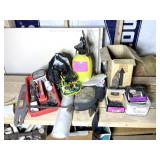 PILE W SPRAYER, HARDWARE, SNIPS, ETC.