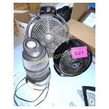 FANS AND HEATER