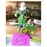 JOHN DEERE SANTA CLAUSE FIGURINE