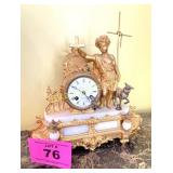 DECORATIVE RELIGIOUS THEME CLOCK