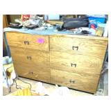 NICE LARGE STORAGE DRAWERS. EST 4' TALL 6' LONG?