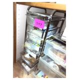 TOLL AROUND METAL CRAFT / SALON DRAWERS