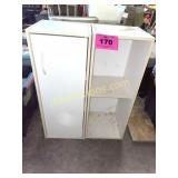 (2) STORAGE SHELVES